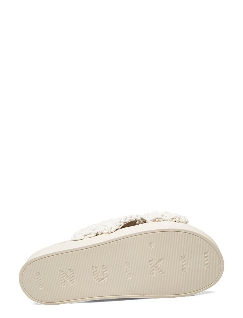 Inuikii - WOVEN - platta sandaler - white - 5