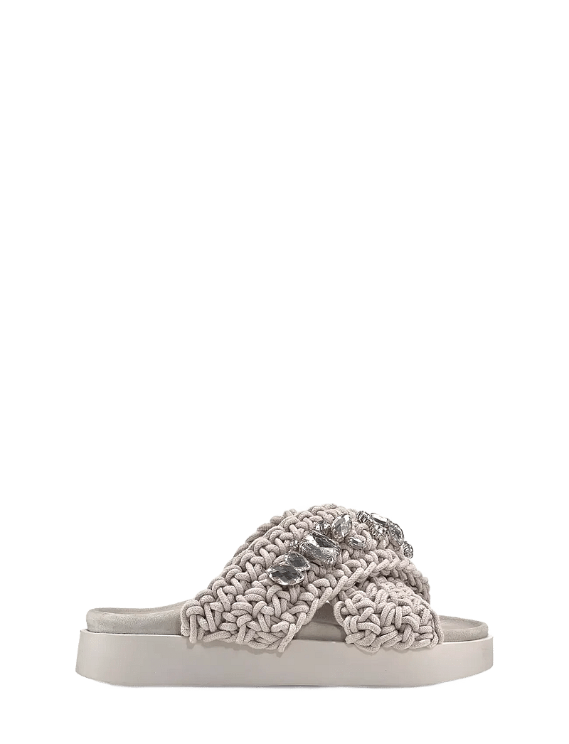 Inuikii - WOVEN STONES - flache sandalen - grey - 0