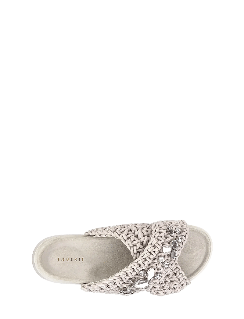 Inuikii - WOVEN STONES - flache sandalen - grey - 1