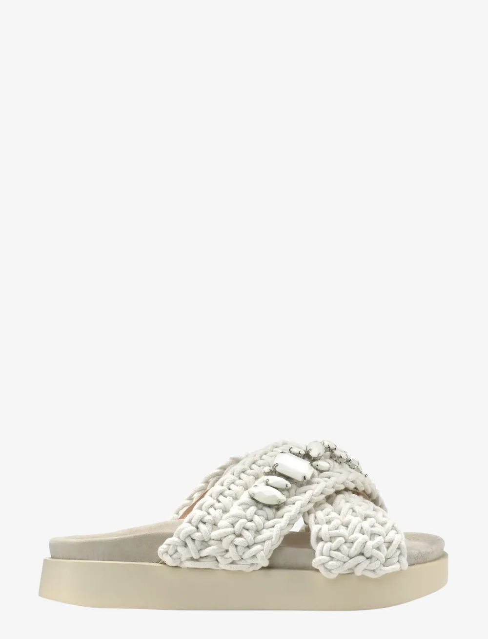 Inuikii - WOVEN STONES - pool-sandalen - ivory white - 1