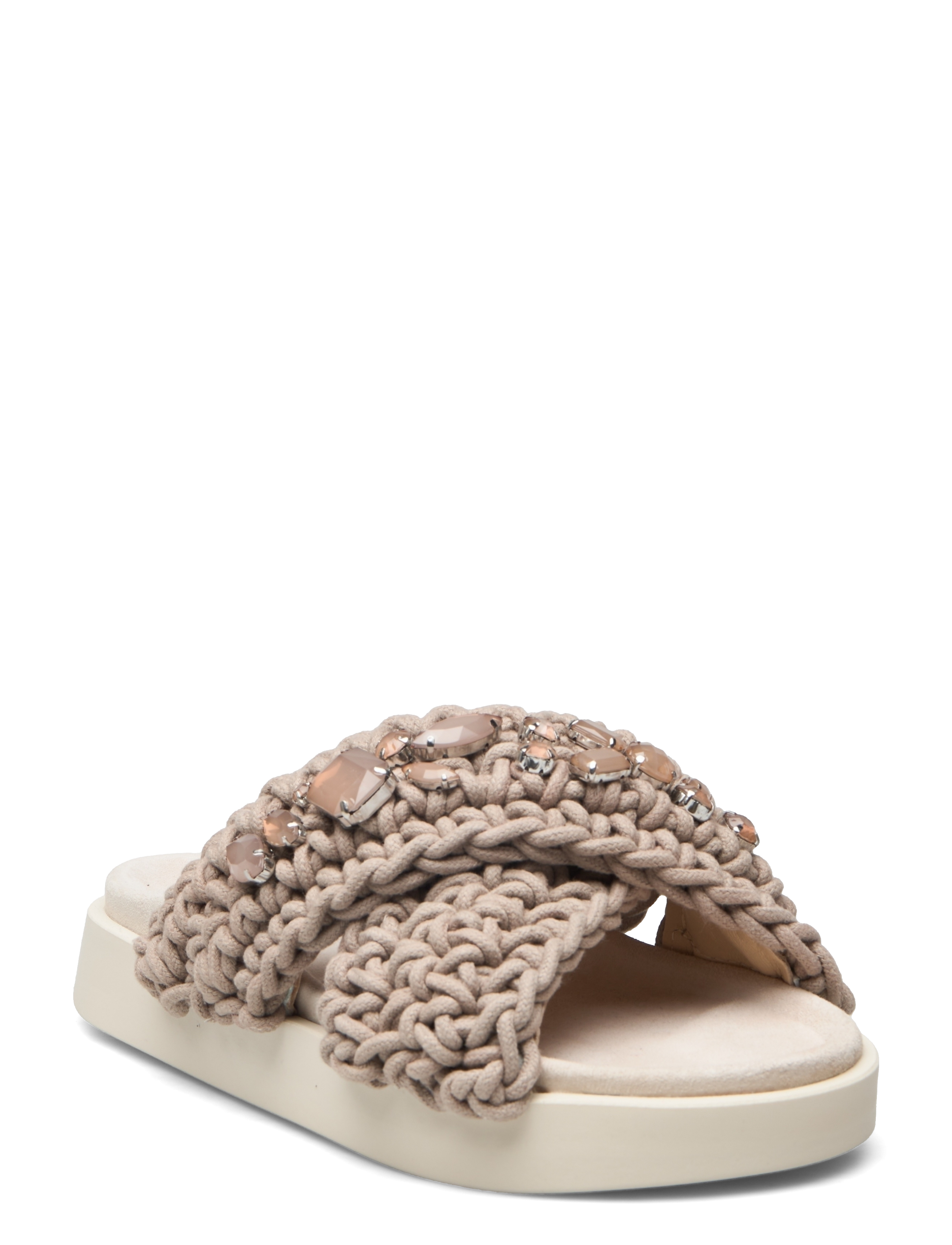 Inuikii WOVEN STONES - Flade sandaler - TAUPE / beige
