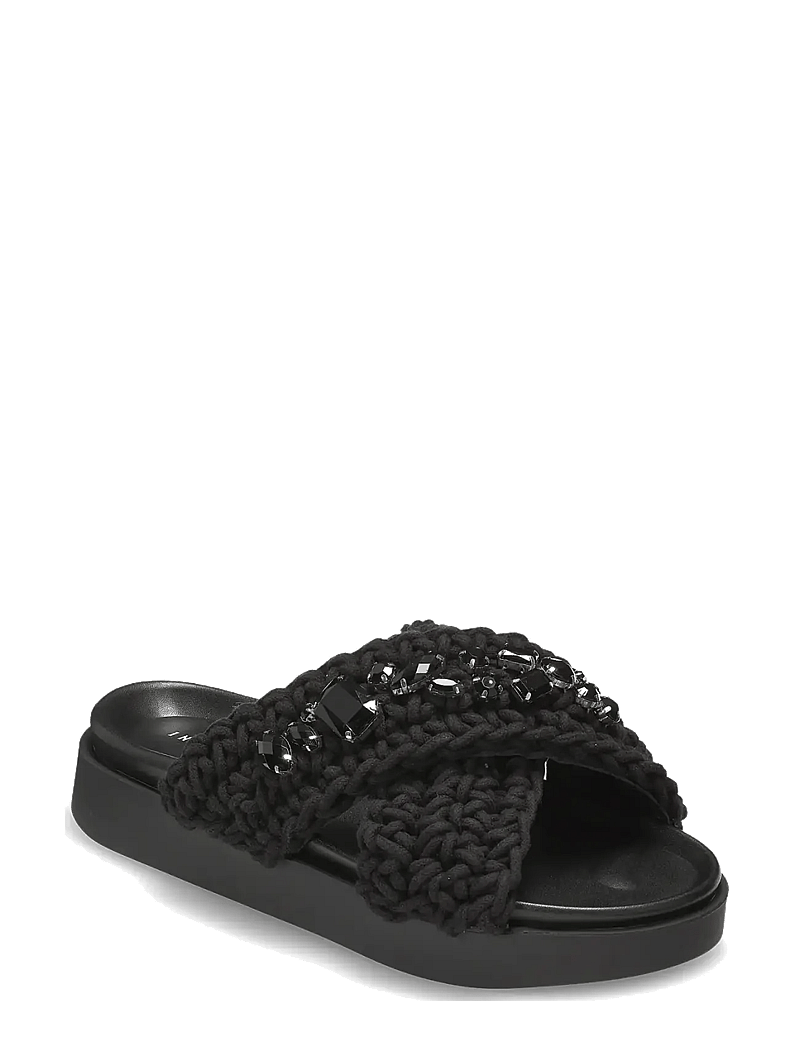 Inuikii - WOVEN STONES - platåsandaler - black - 1