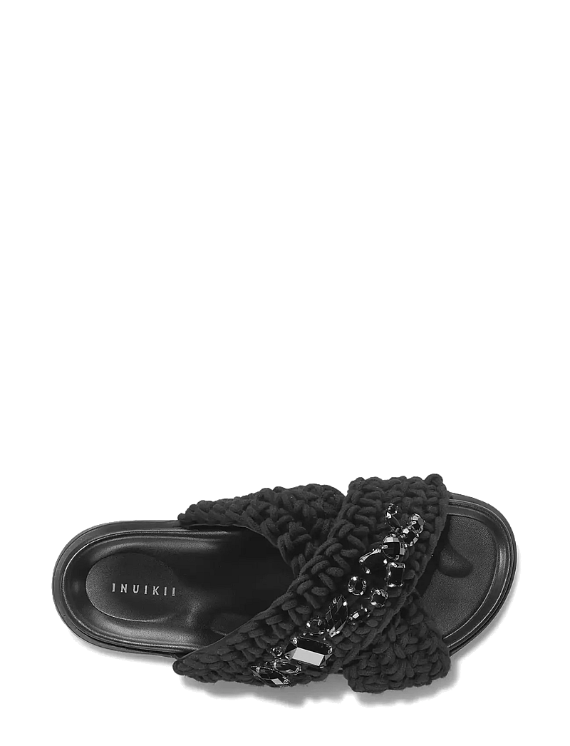 Inuikii - WOVEN STONES - platåsandaler - black - 3