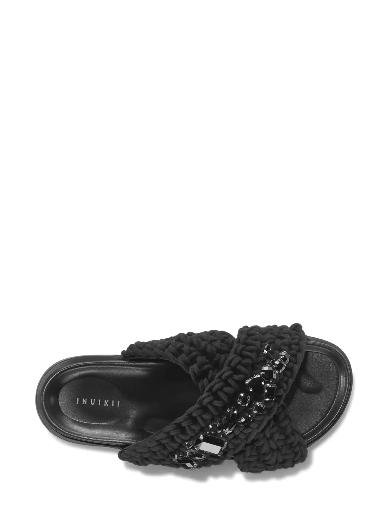 Inuikii - WOVEN STONES - platformsandaler - black - 3