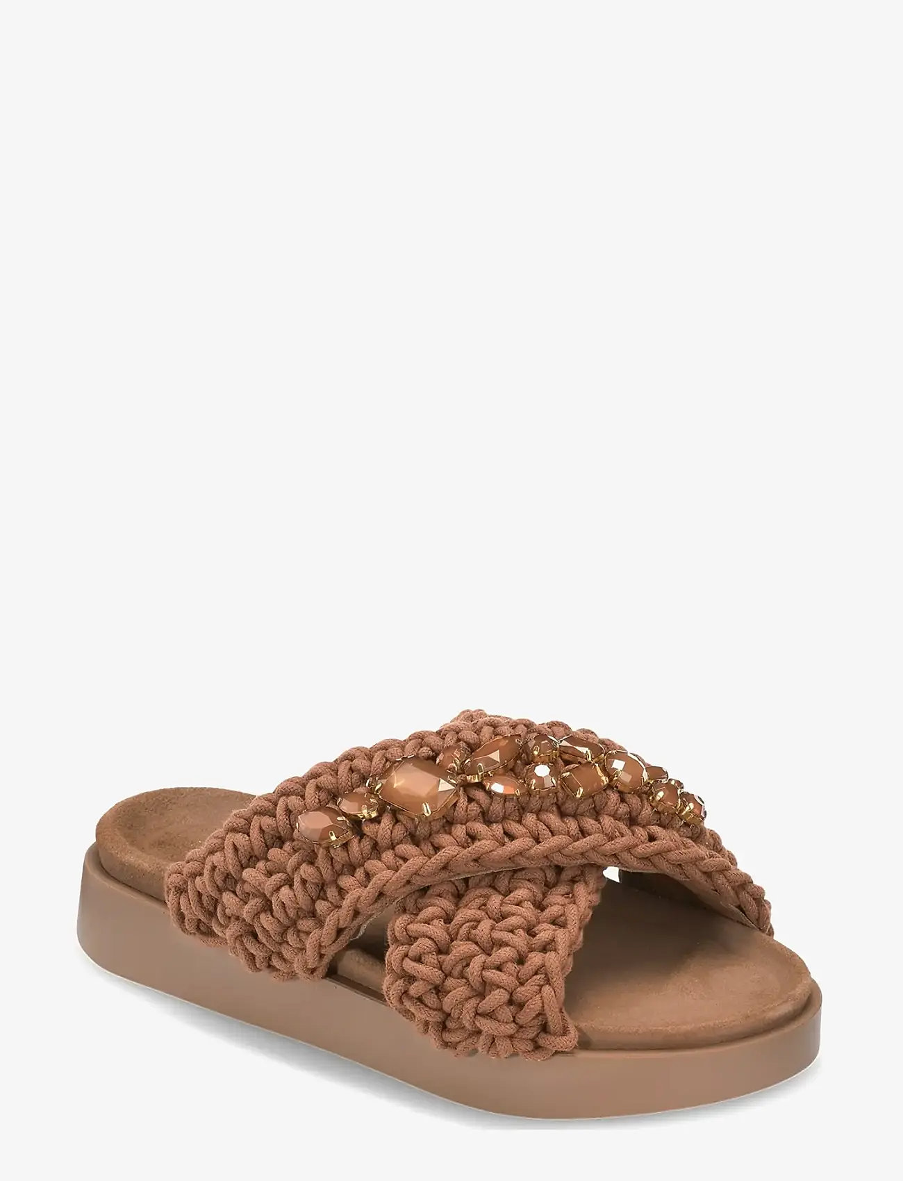 Inuikii - WOVEN STONES - plateau-sandalen - mocha - 0