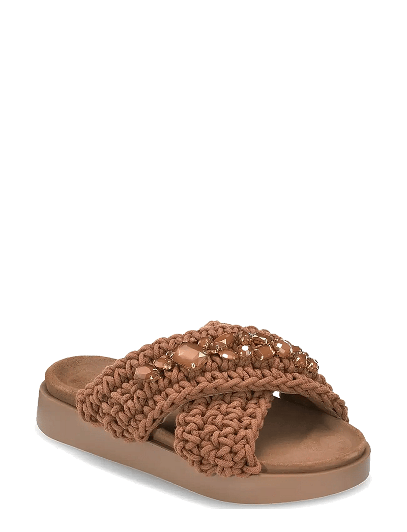 Inuikii - WOVEN STONES - plateau-sandalen - mocha - 0