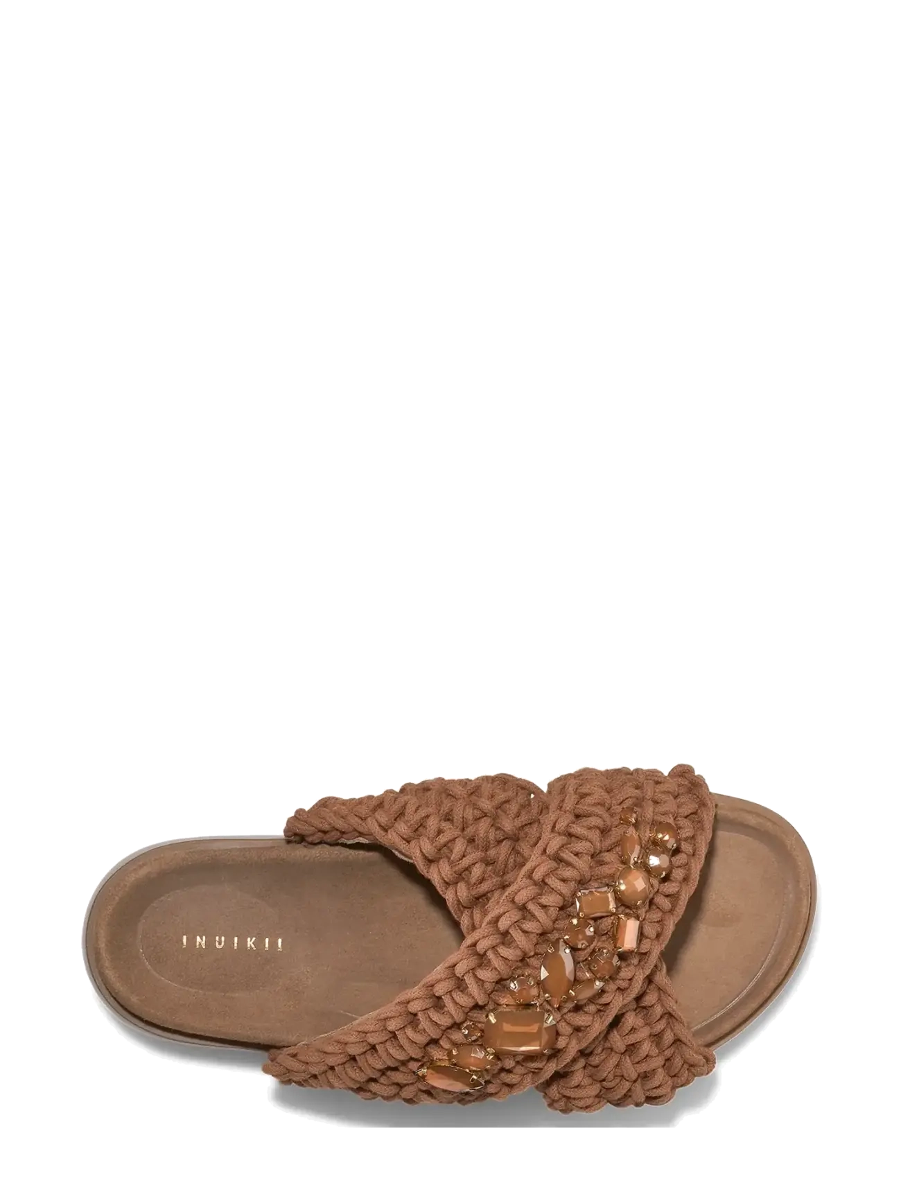 Inuikii - WOVEN STONES - Þykkbotna sandalar - mocha - 2