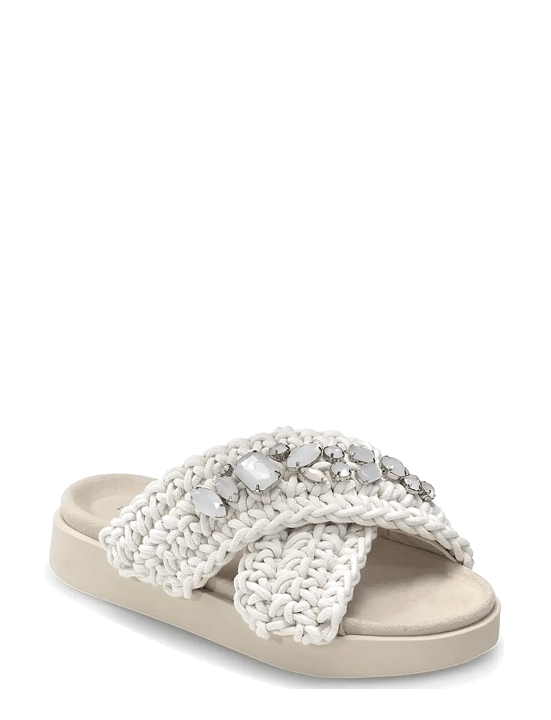 Inuikii - WOVEN STONES - platåsandaler - off white - 1