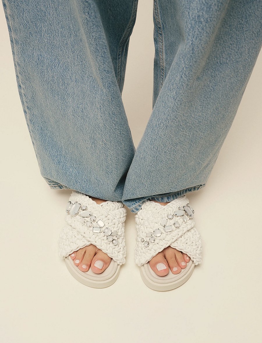 Inuikii - WOVEN STONES - platform-sandaalit - off white - 0