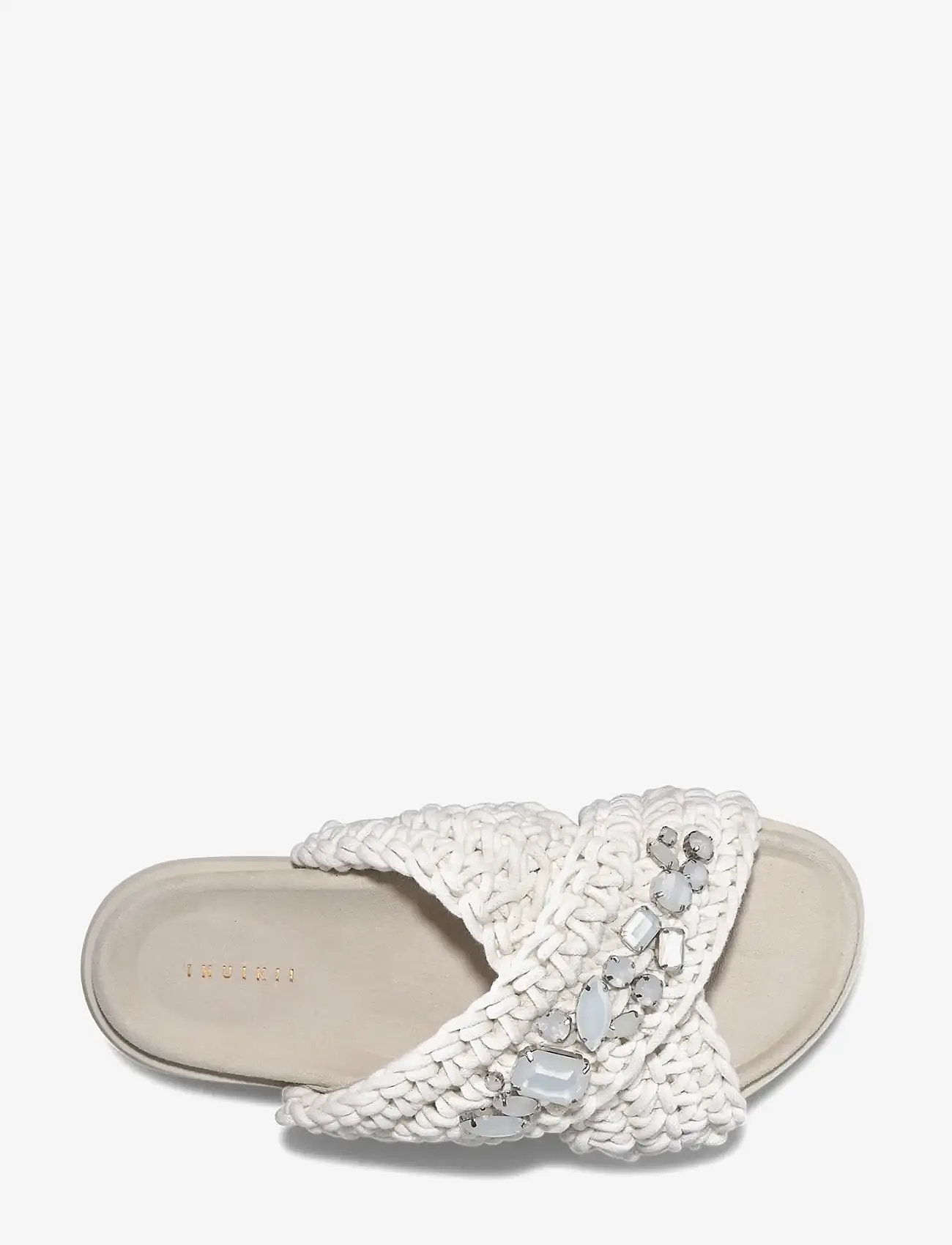 Inuikii - WOVEN STONES - platåsandaler - off white - 3