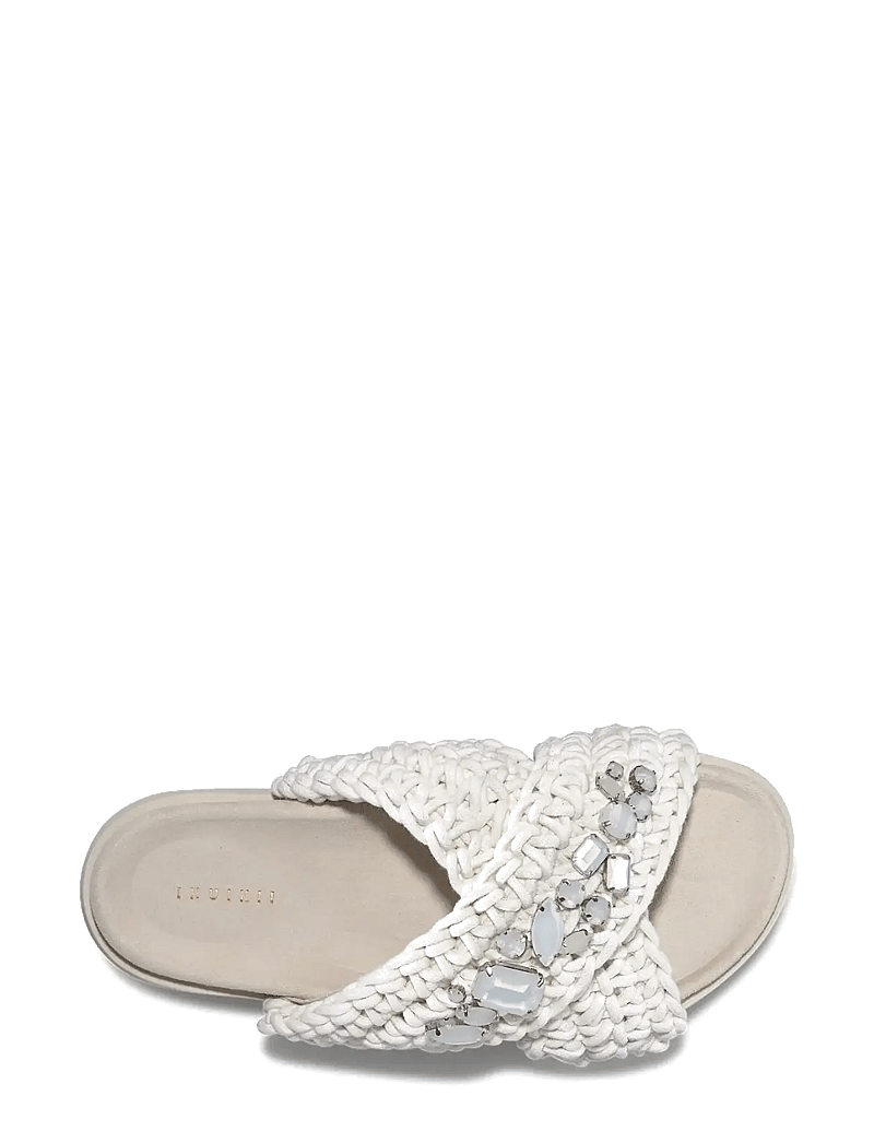 Inuikii - WOVEN STONES - platåsandaler - off white - 3