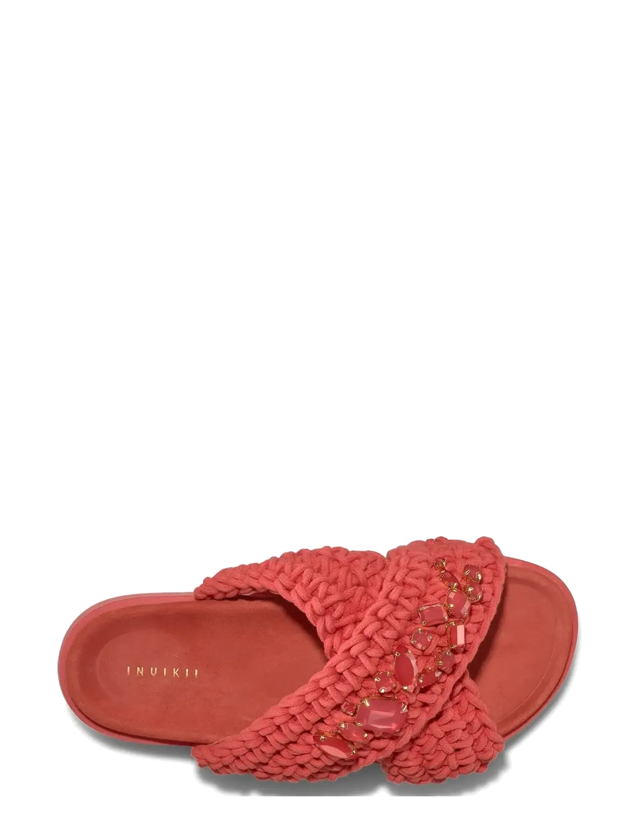 Inuikii - WOVEN STONES - platåsandaler - red - 2