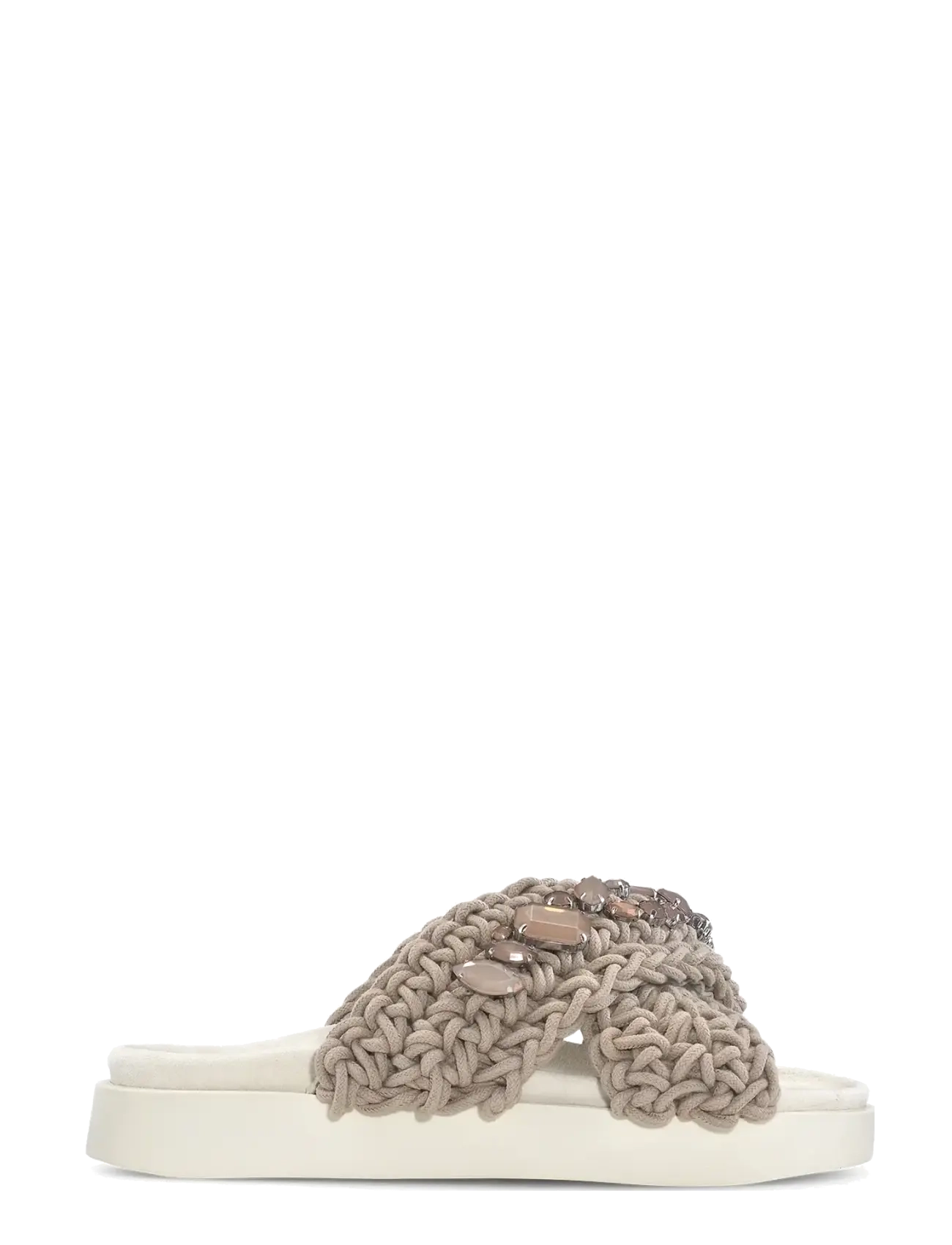 Inuikii - WOVEN STONES - platåsandaler - taupe - 2