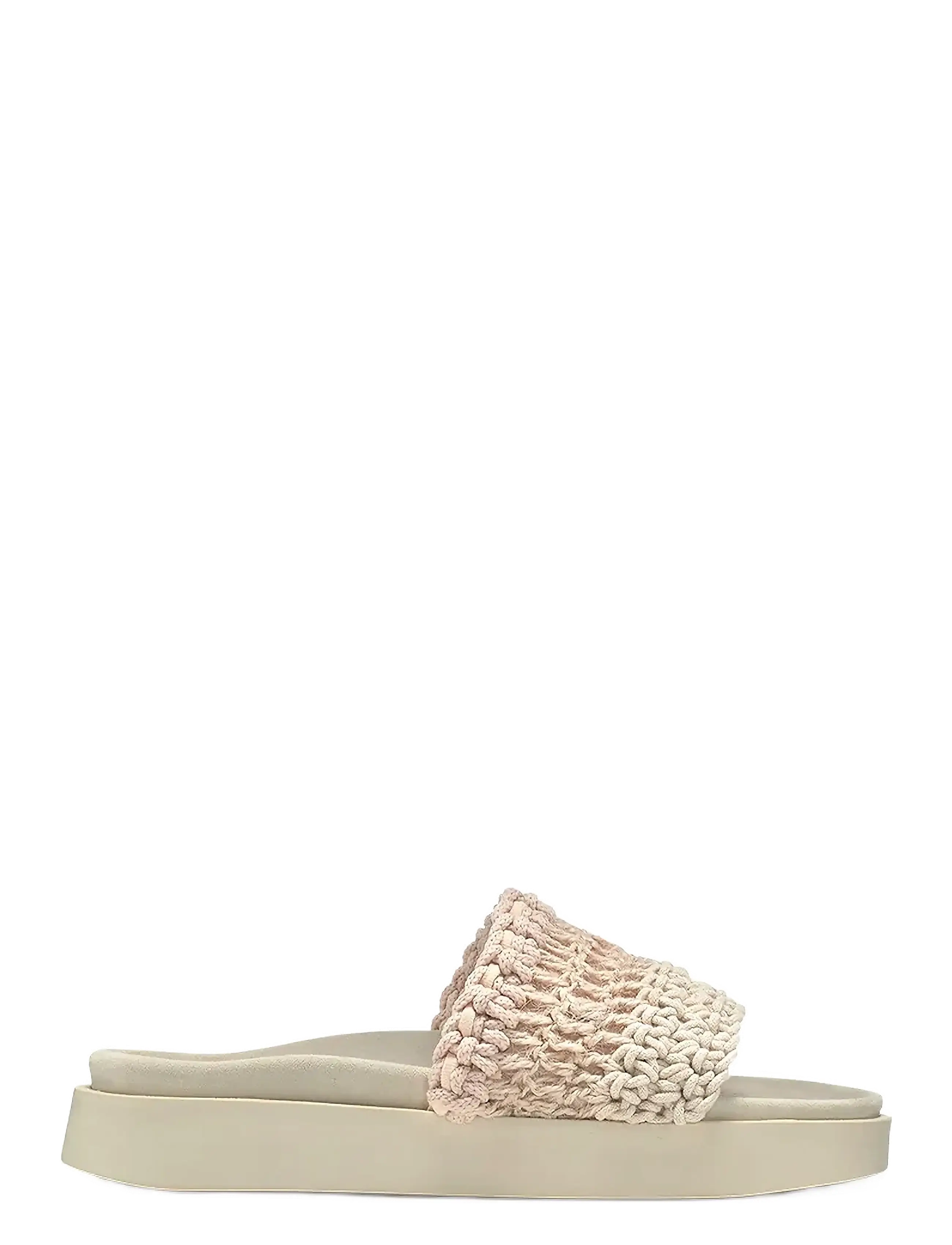 Inuikii LOOSE KNITTED - Sandaler - GREY / beige