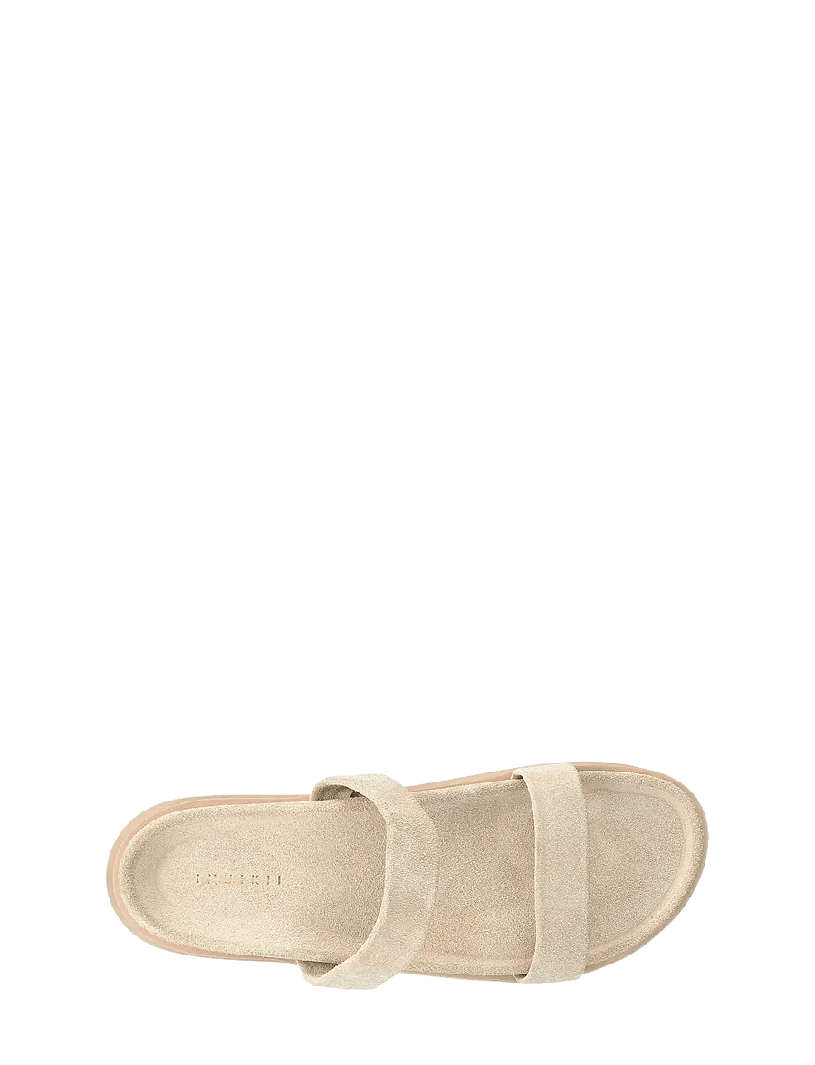 Inuikii - STRAPPY SUEDE - platta sandaler - beige - 1