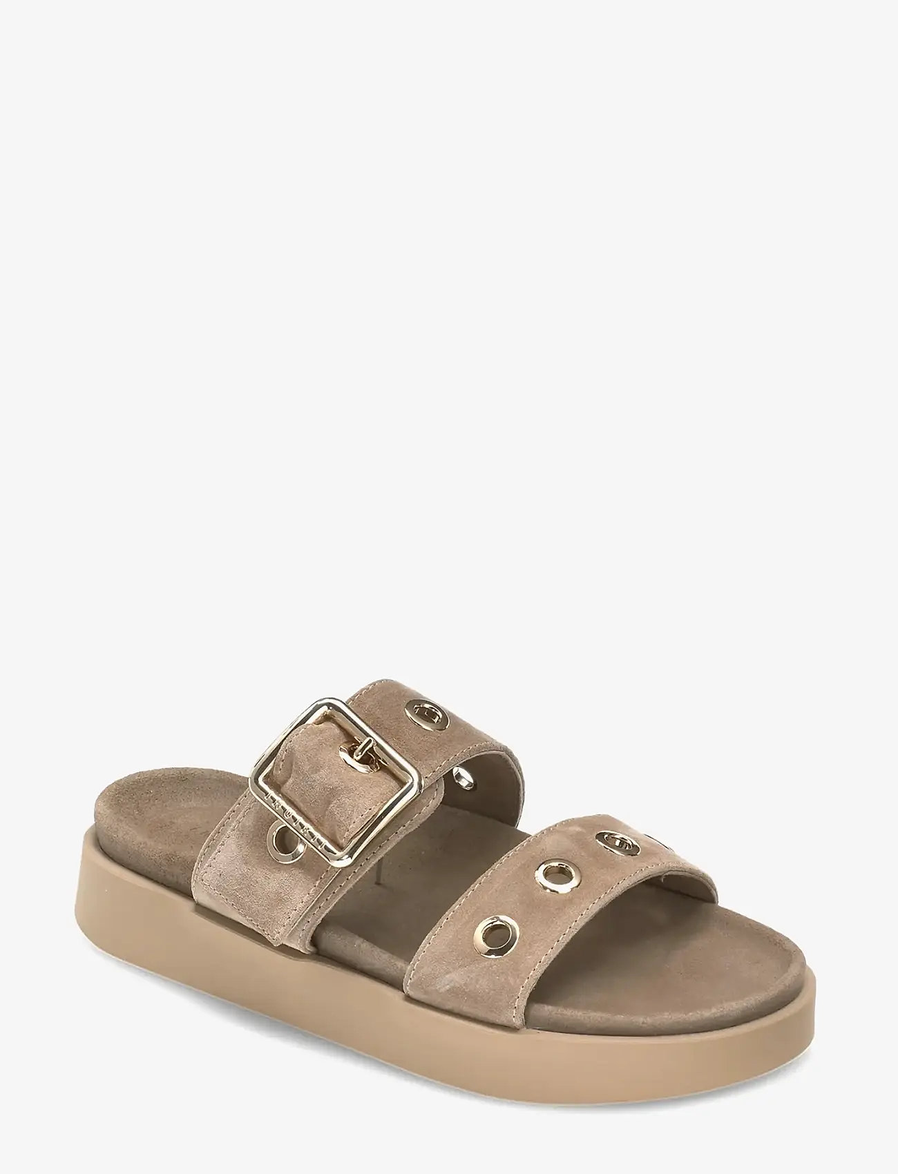 Inuikii - TILDA BUCKLE - platåsandaler - beige - 1