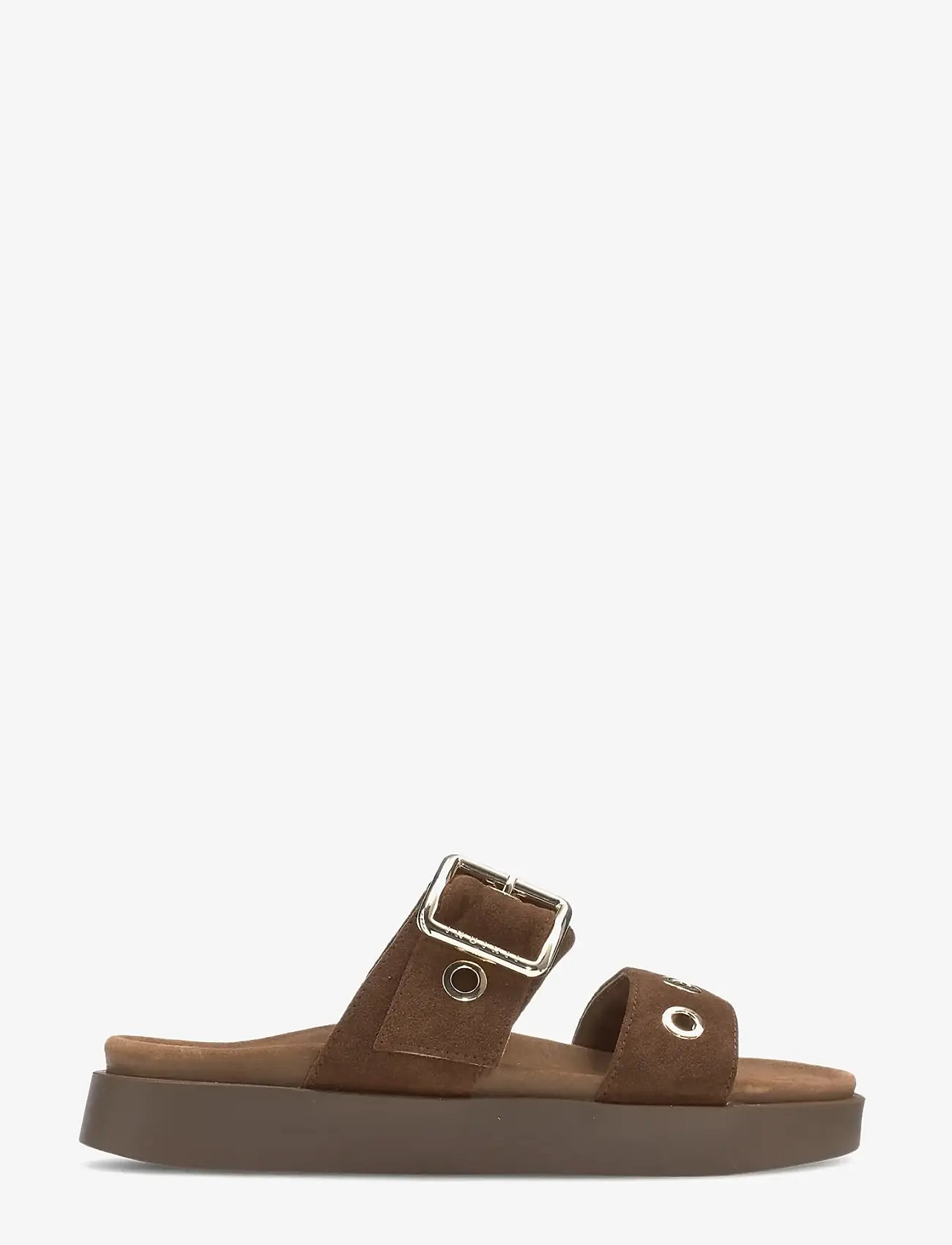 Inuikii - TILDA BUCKLE - platåsandaler - dark brown - 2