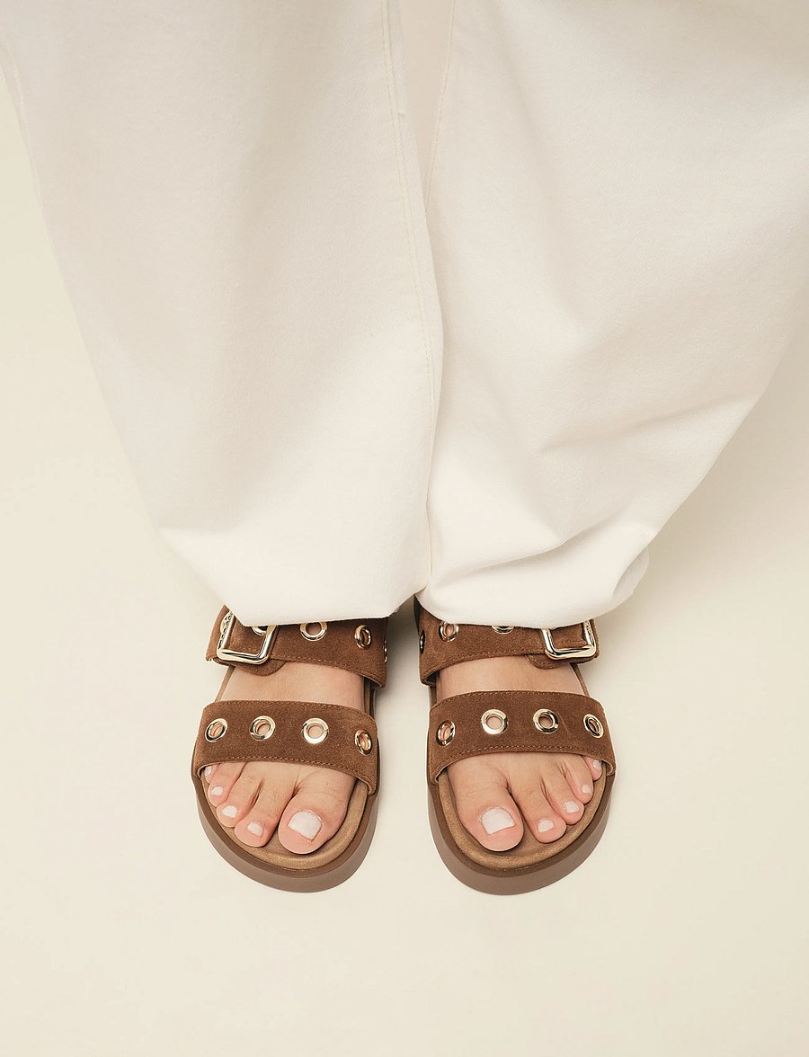 Inuikii - TILDA BUCKLE - plateau-sandalen - dark brown - 4