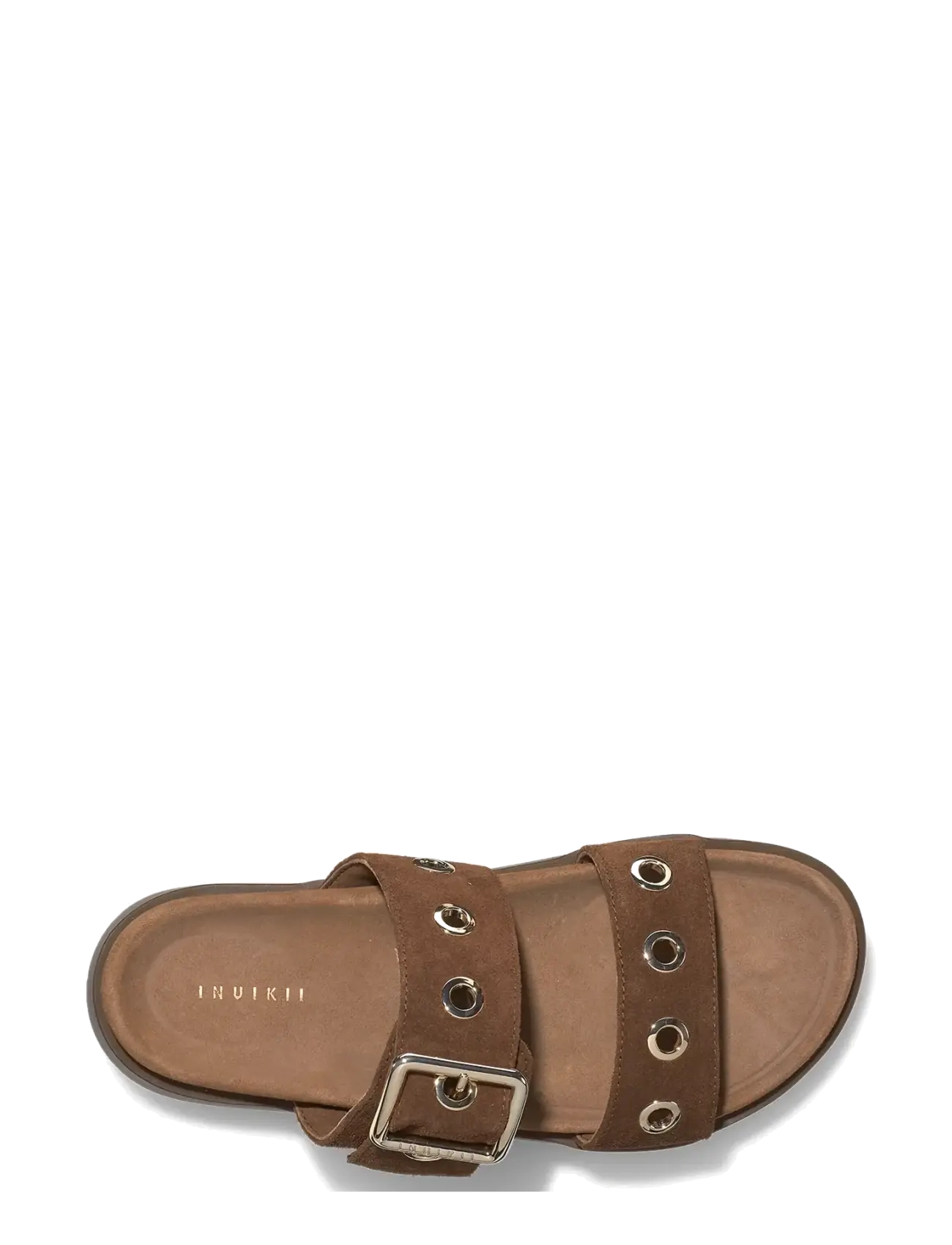 Inuikii - TILDA BUCKLE - basutės ant platformos - dark brown - 3