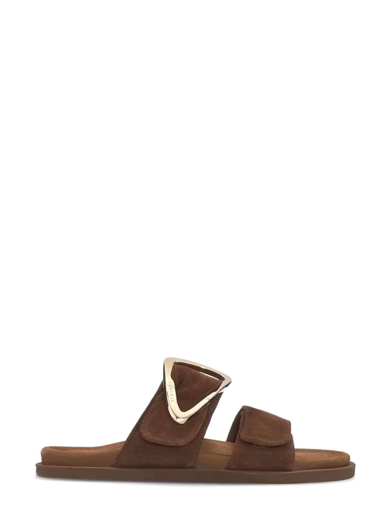 Inuikii - DREAMER BUCKLE - lygiapadės basutės - brown - 2