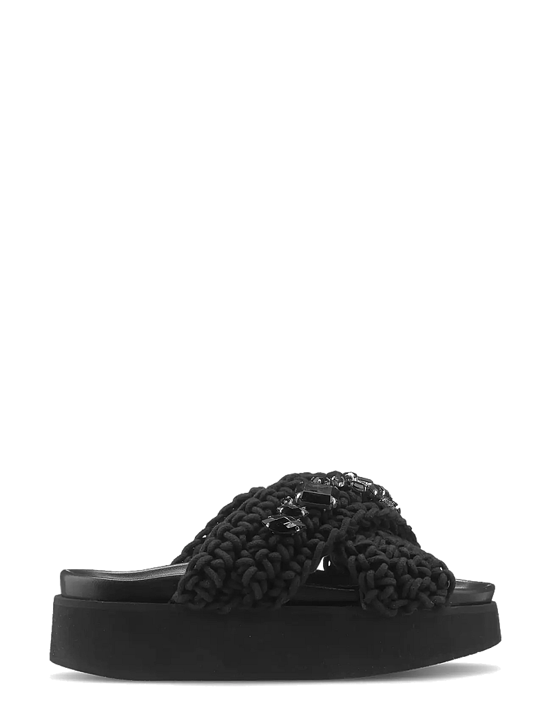 Inuikii - WOVEN STONES PLATFORM - plateau-sandalen - black - 1