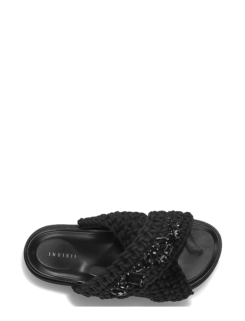 Inuikii - WOVEN STONES PLATFORM - plateau-sandalen - black - 2