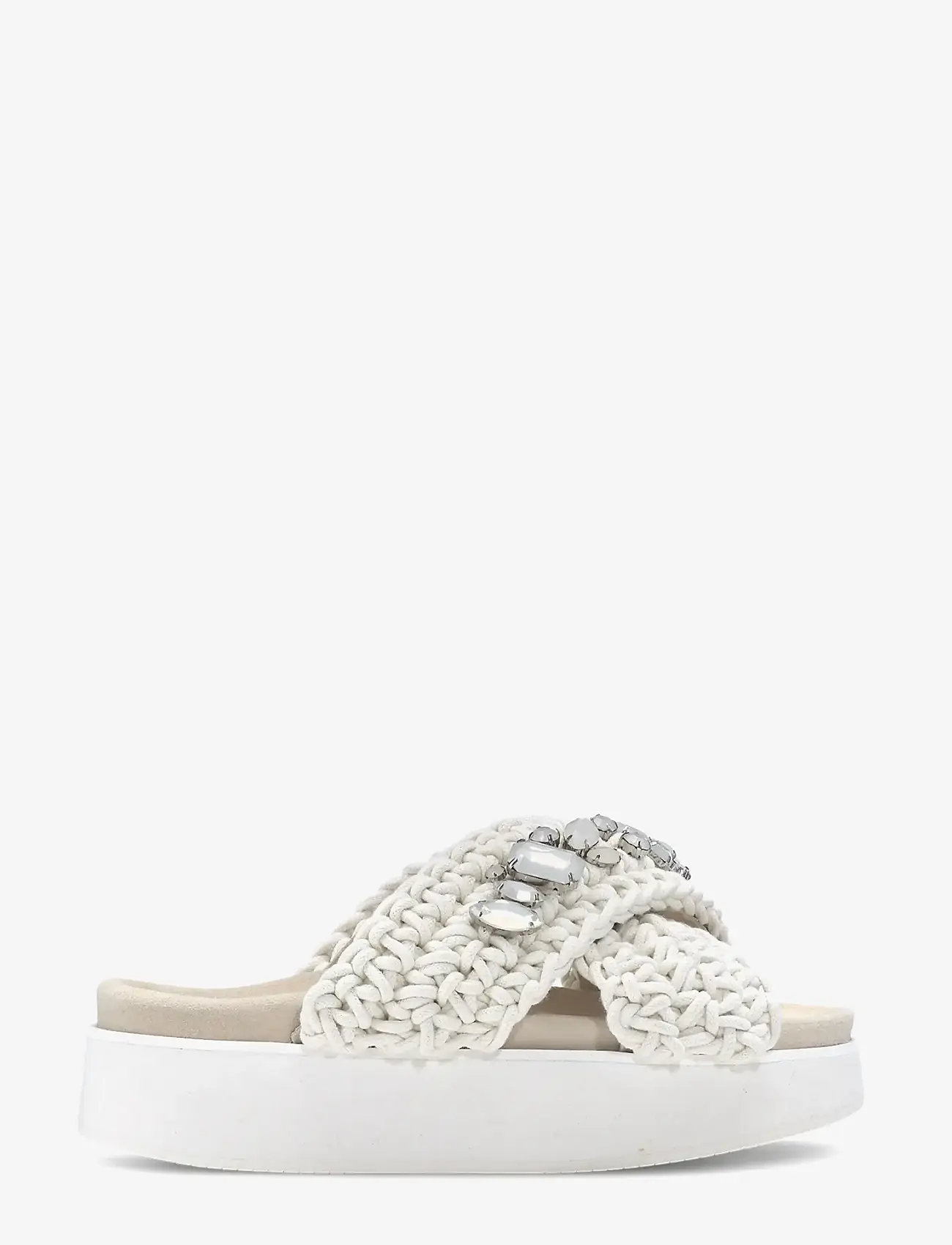 Inuikii - WOVEN STONES PLATFORM - platåsandaler - off white - 1