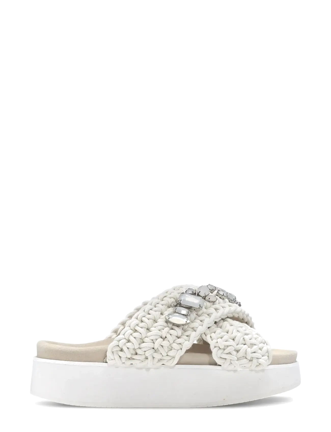 Inuikii - WOVEN STONES PLATFORM - plateau-sandalen - off white - 1