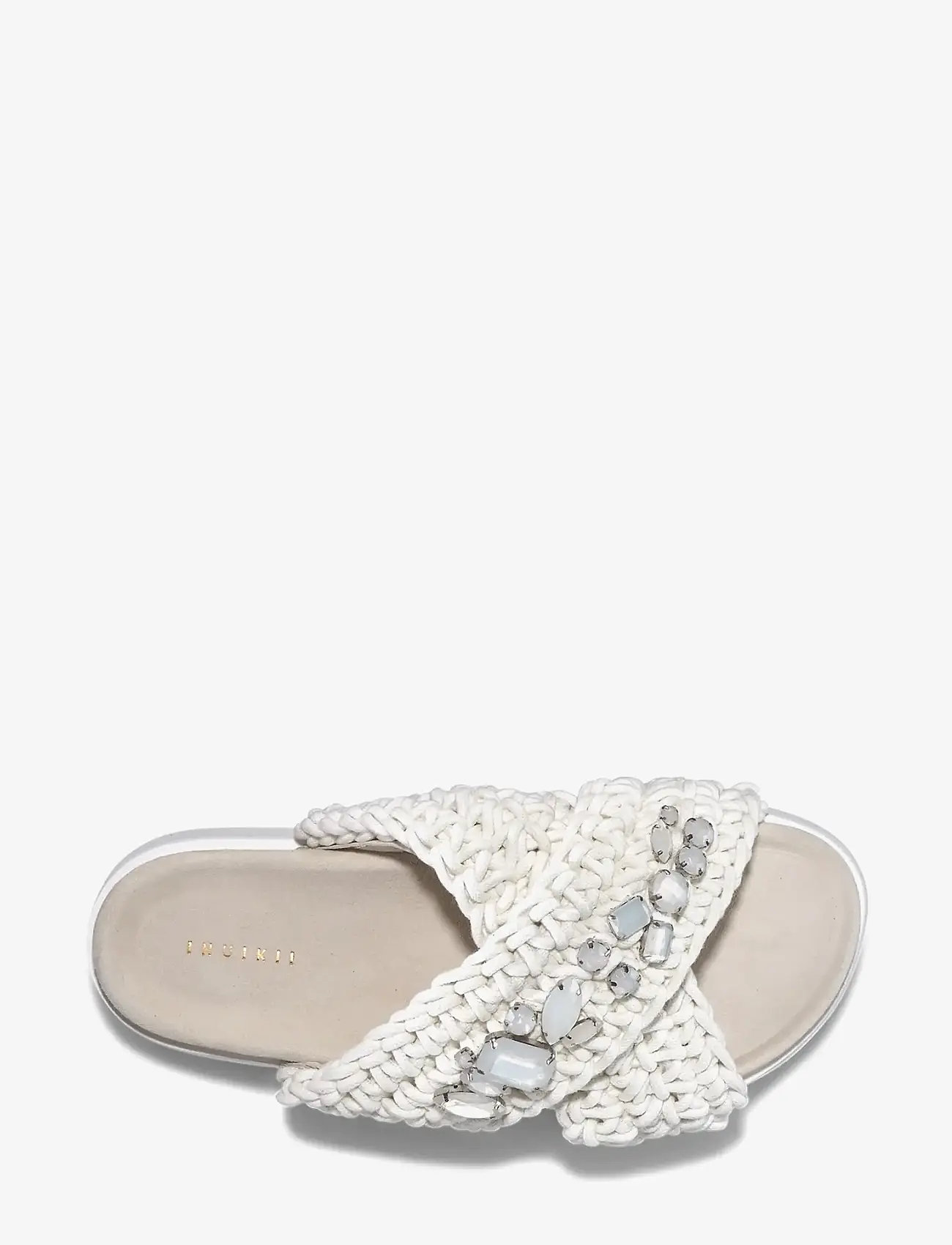 Inuikii - WOVEN STONES PLATFORM - platåsandaler - off white - 2