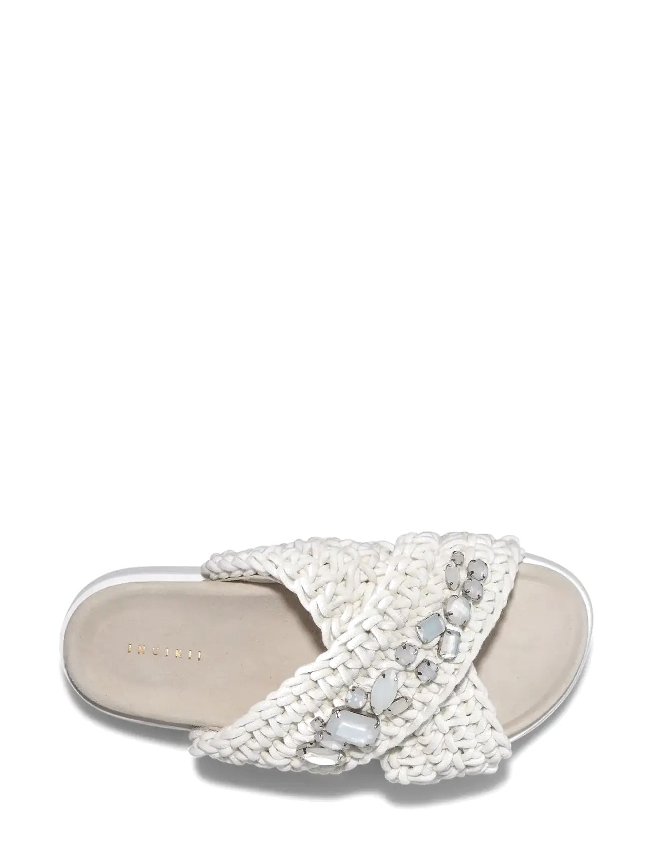 Inuikii - WOVEN STONES PLATFORM - plateau-sandalen - off white - 2