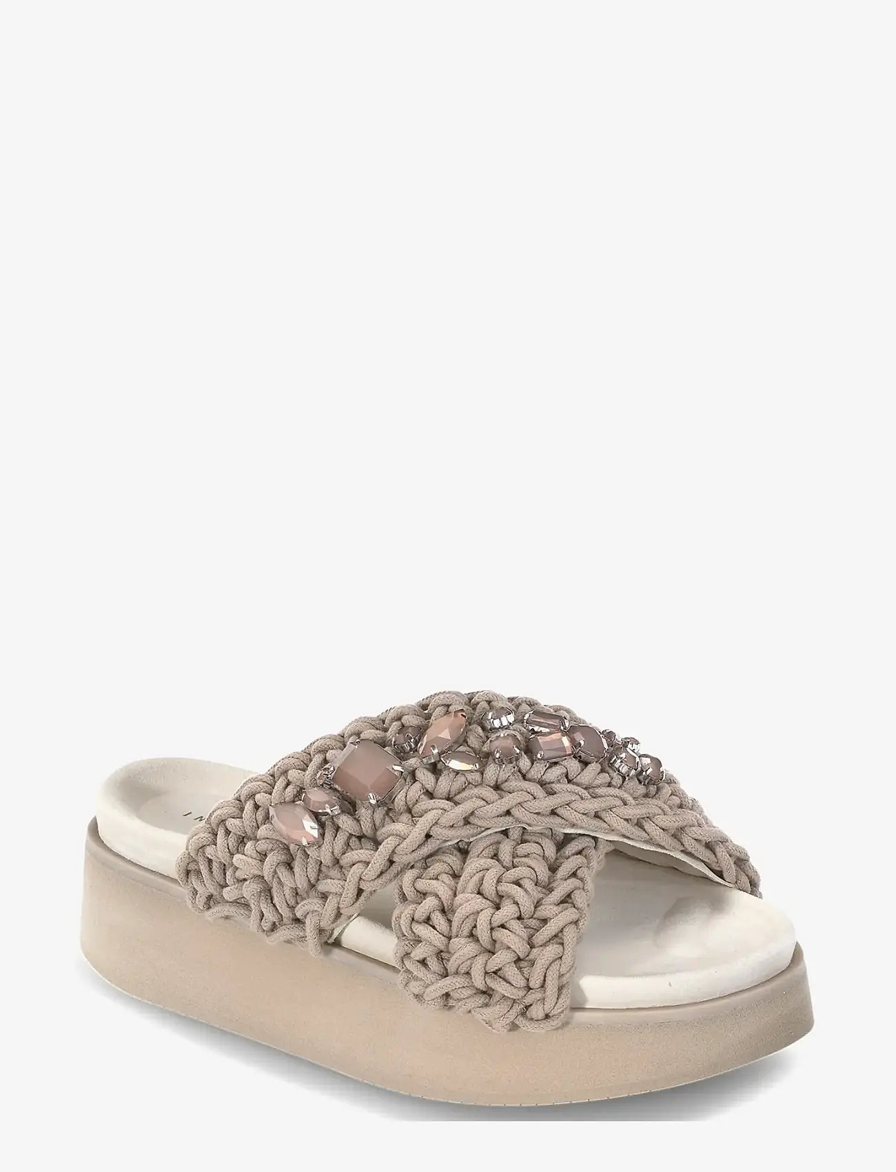 Inuikii - WOVEN STONES PLATFORM - platformsandaler - taupe - 0