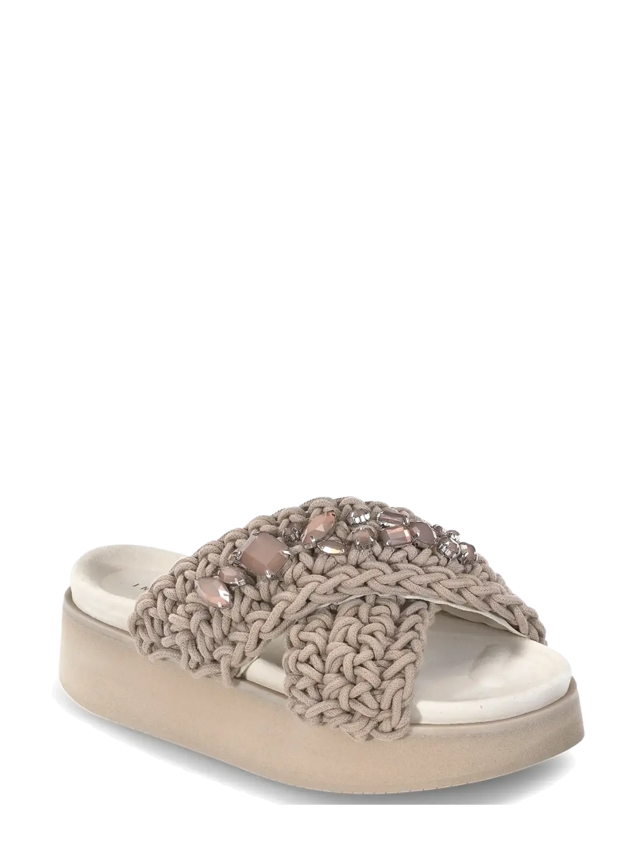 Inuikii WOVEN STONES PLATFORM - Inuikii - TAUPE / grey