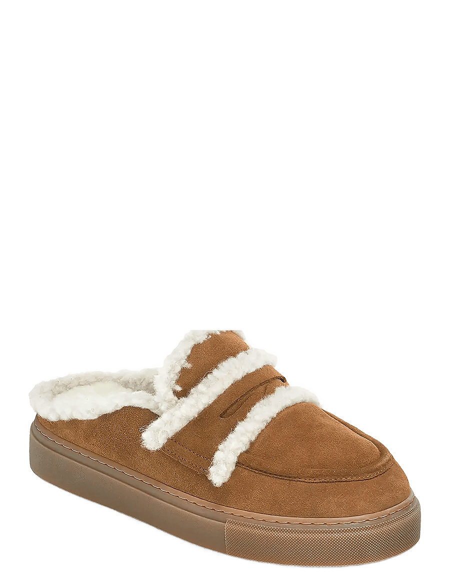 Inuikii - MULE WOOL - flache pantoletten - brown - 1