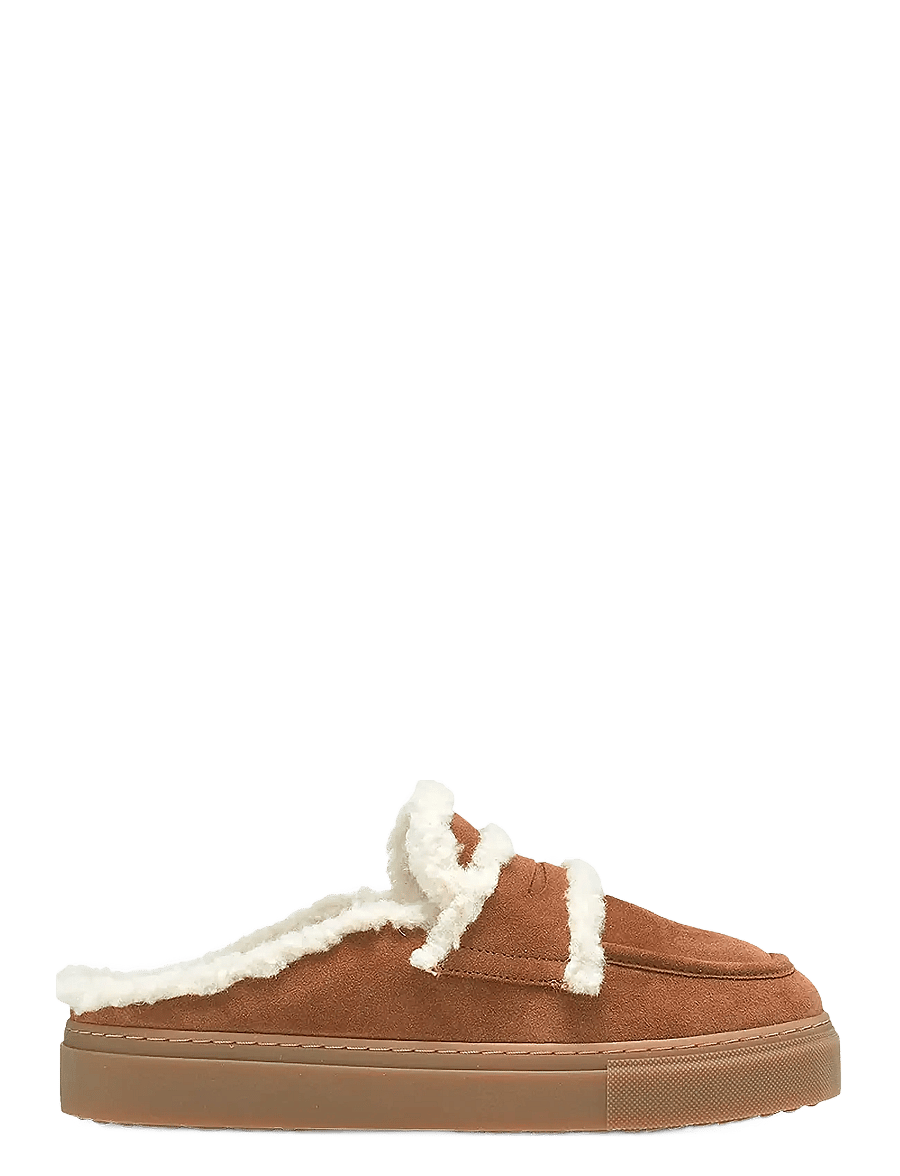 Inuikii - MULE WOOL - flache pantoletten - brown - 2