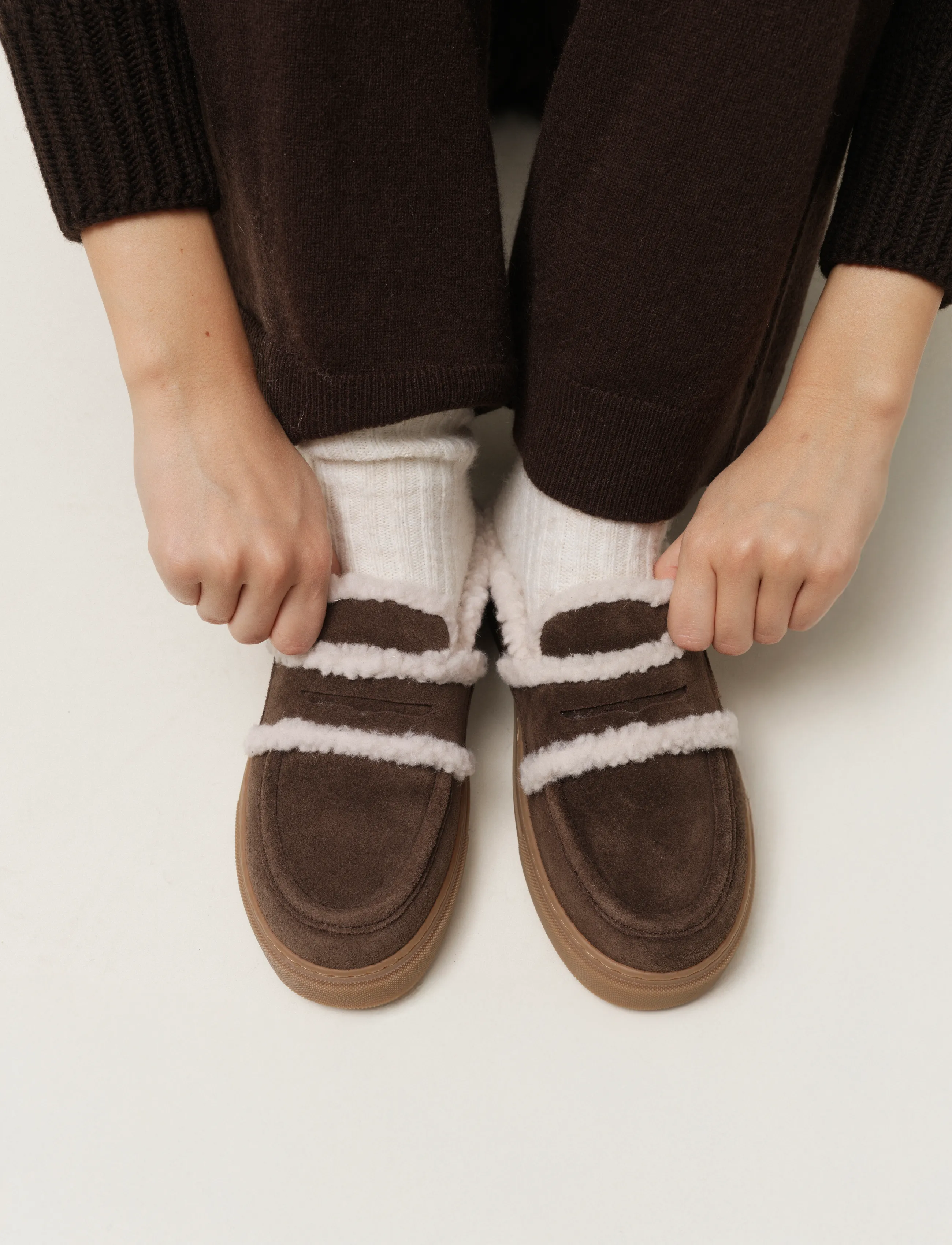 Inuikii - MULE WOOL - dark brown - 0