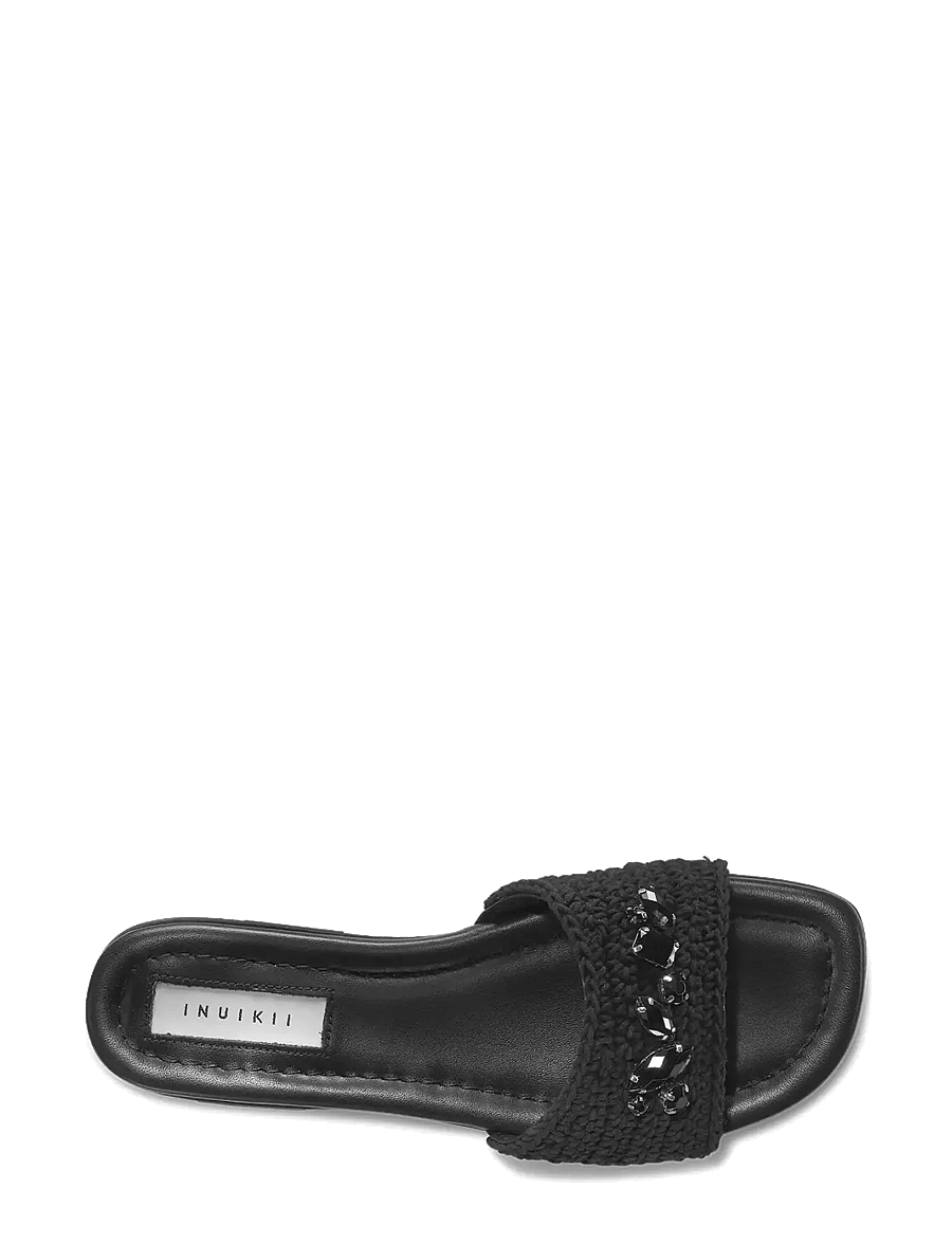Inuikii - WOVEN CALI - platta sandaler - black - 2