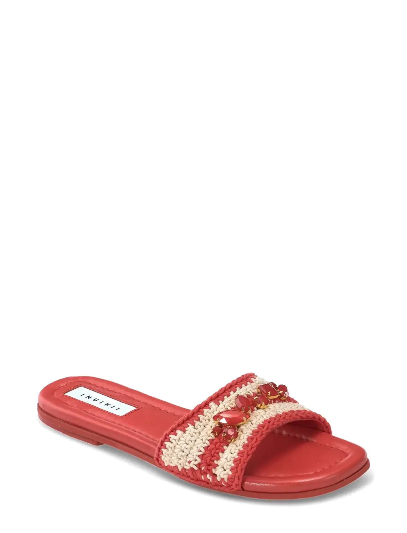 Inuikii Woven Cali, 36, Red, Sandaler > Flade Sandals, Dame