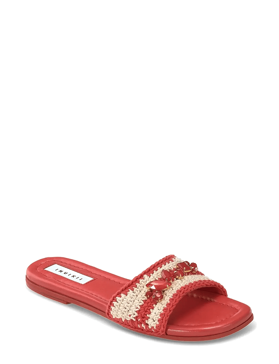 Inuikii - WOVEN CALI - flache sandalen - red - 0