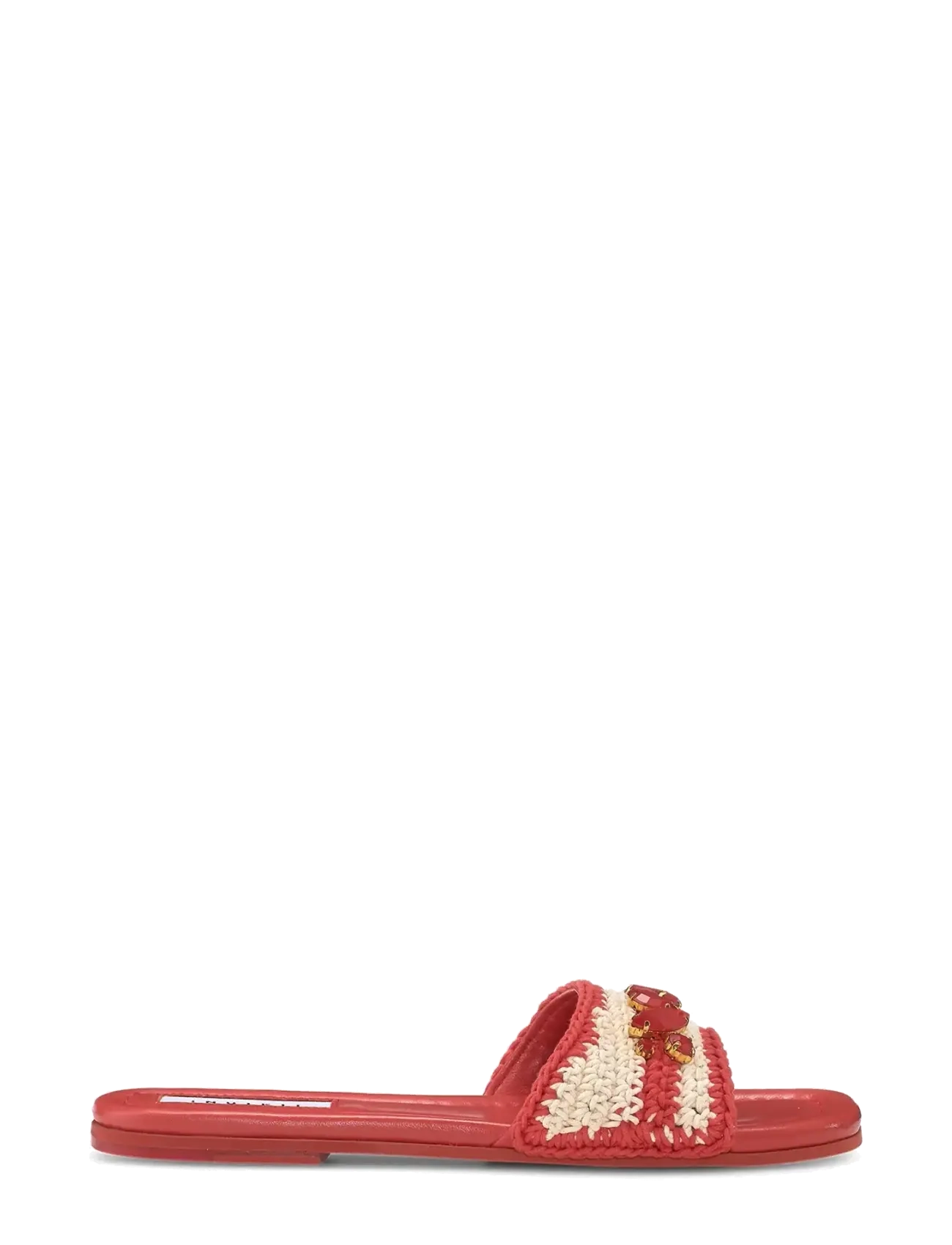 Inuikii - WOVEN CALI - platta sandaler - red - 1