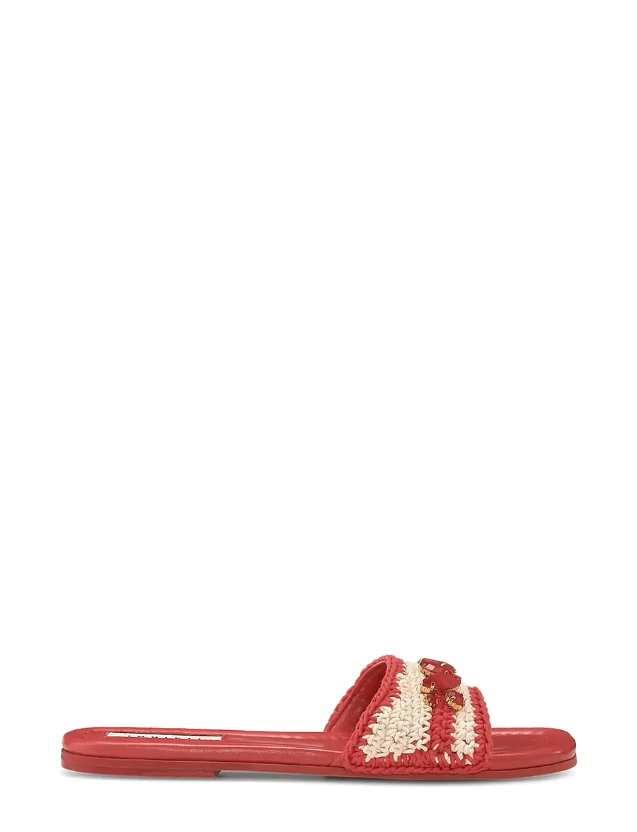 Inuikii - WOVEN CALI - flache sandalen - red - 1