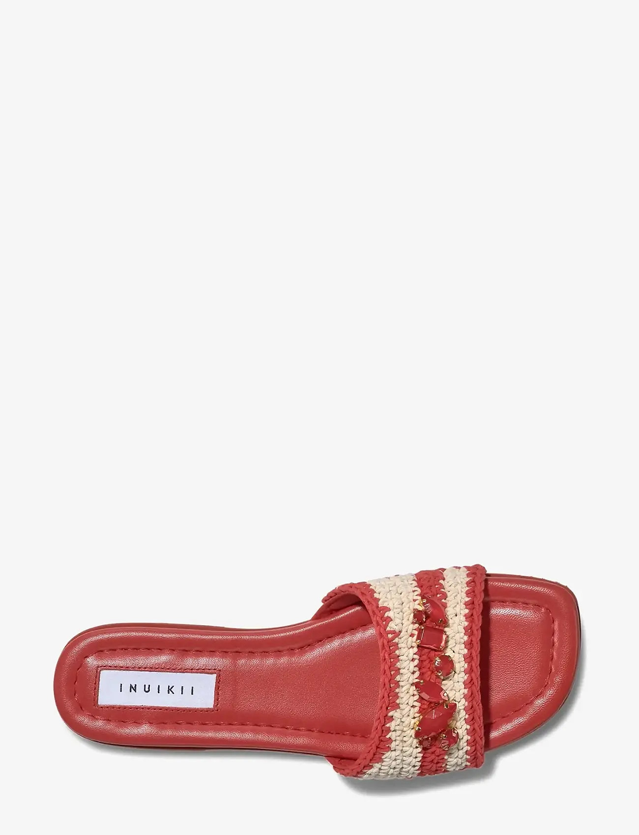 Inuikii - WOVEN CALI - flache sandalen - red - 2