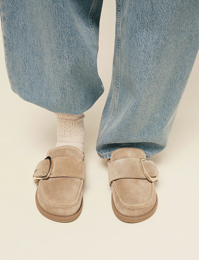 Inuikii - MULE SOFT - platta mules - beige - 0