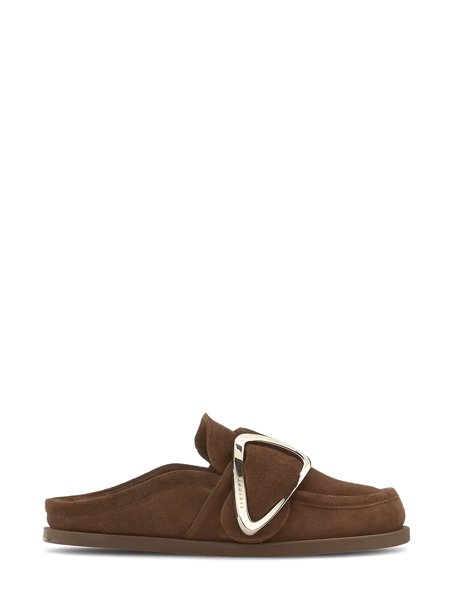 Inuikii - MULE SOFT - plakanās mules tipa kurpes - brown - 2