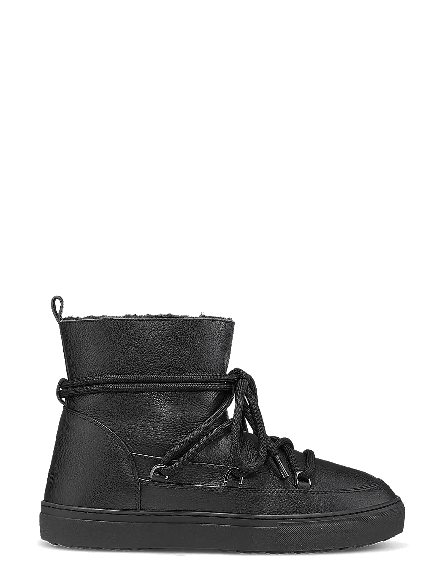 Inuikii - FULL LEATHER - winterstiefel - black - 1