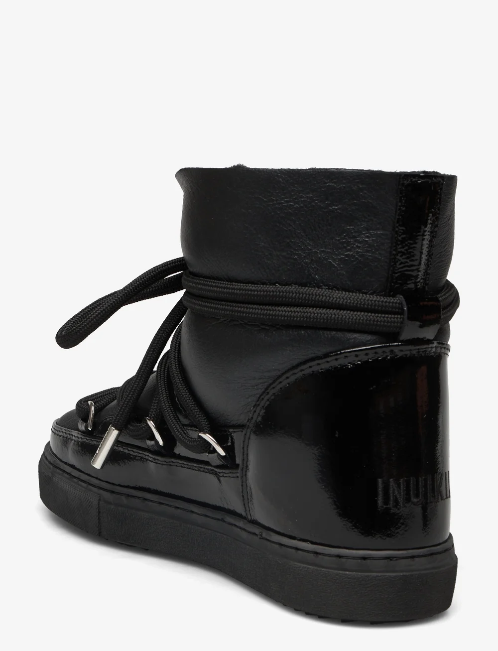 Inuikii - GLOSS - teddy boots - black - 2