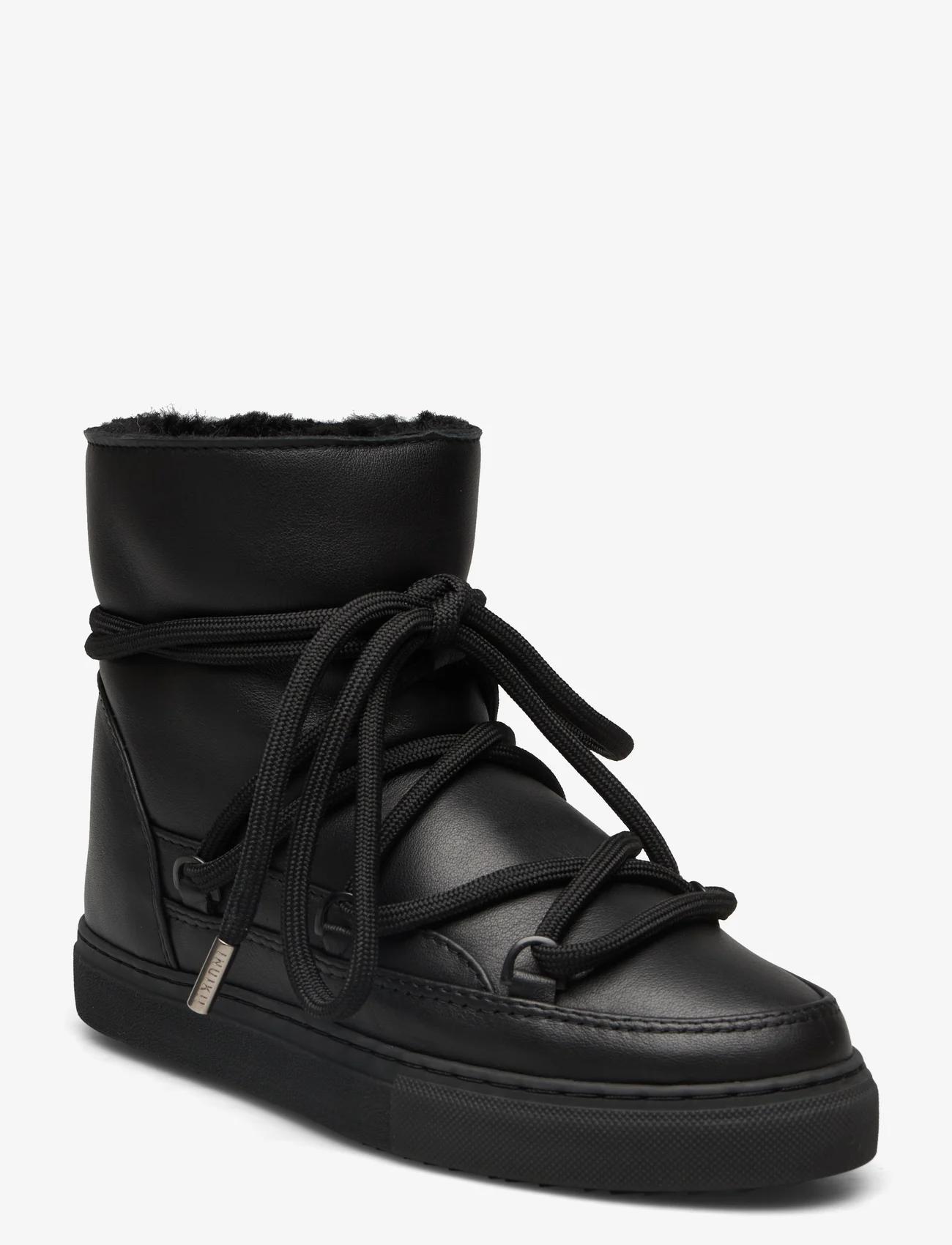 Inuikii - FULL LEATHER - winter shoes - black - 0