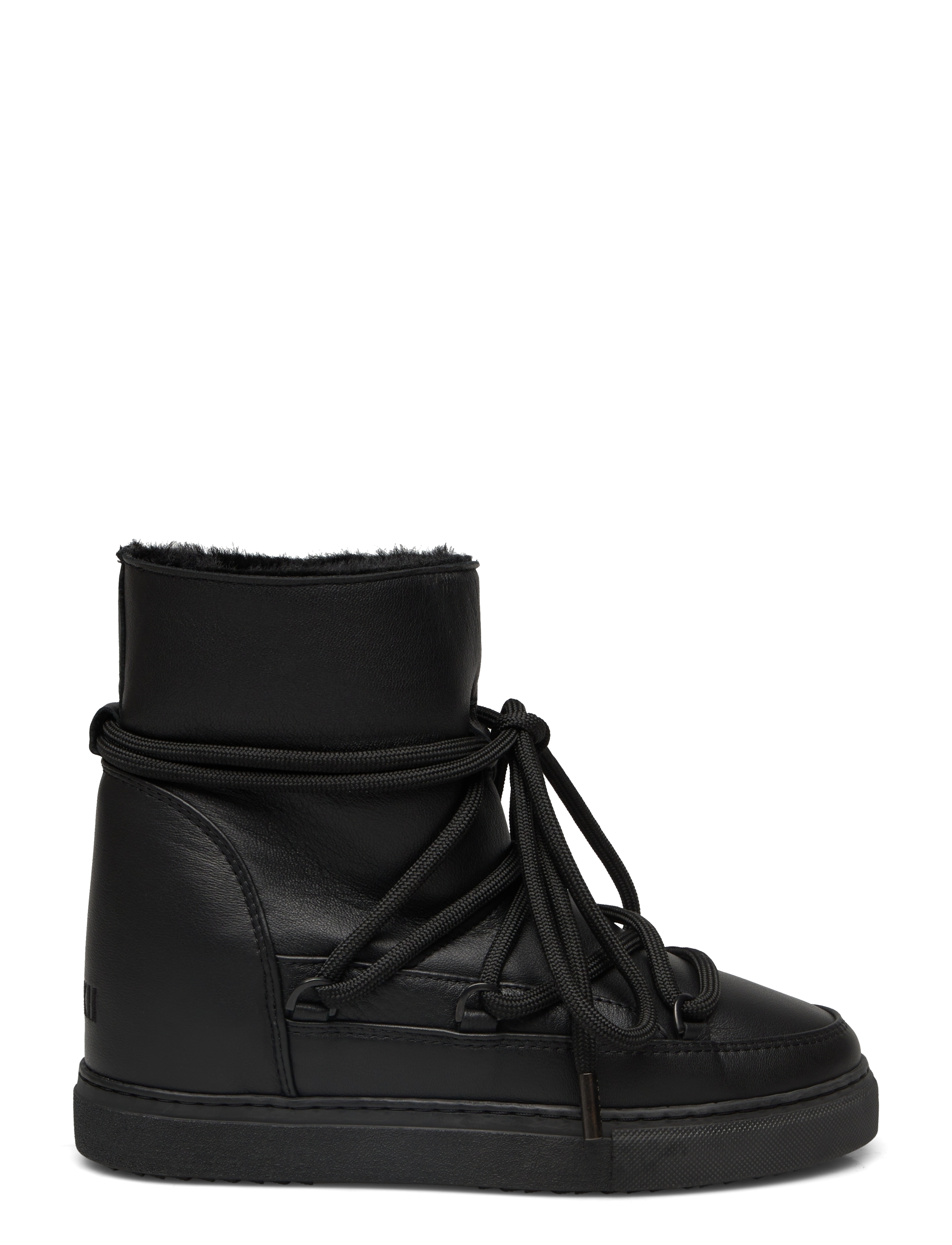 Inuikii - FULL LEATHER WEDGE - women - black - 1