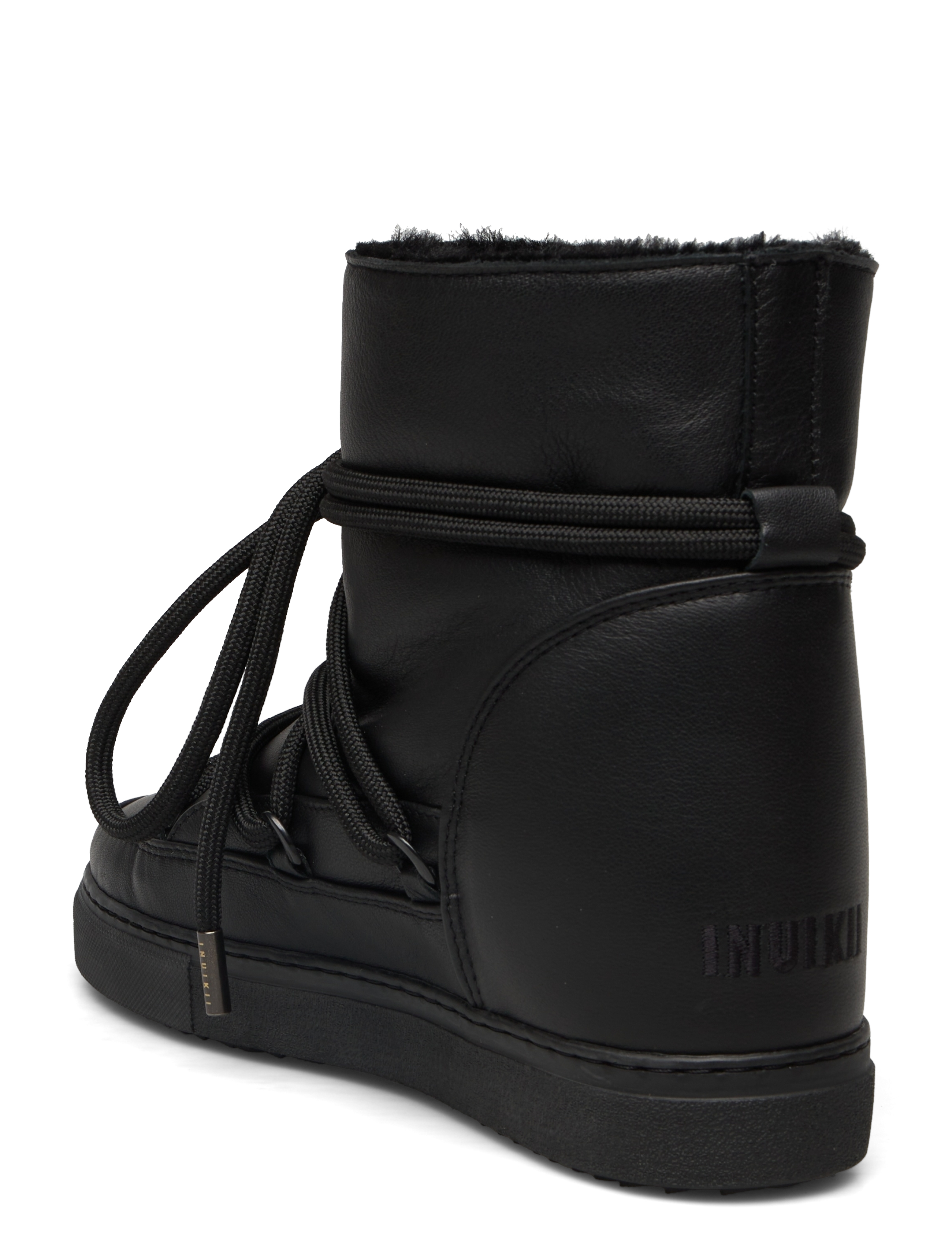 Inuikii - FULL LEATHER WEDGE - women - black - 2