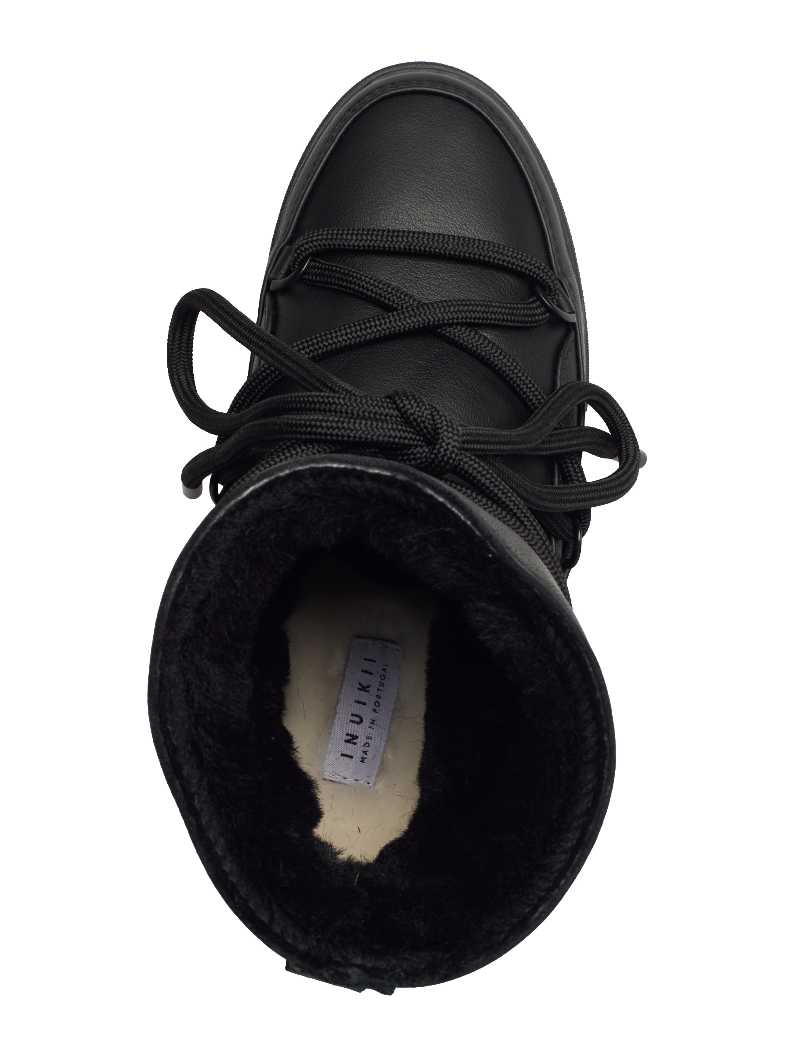 Inuikii - FULL LEATHER WEDGE - women - black - 3