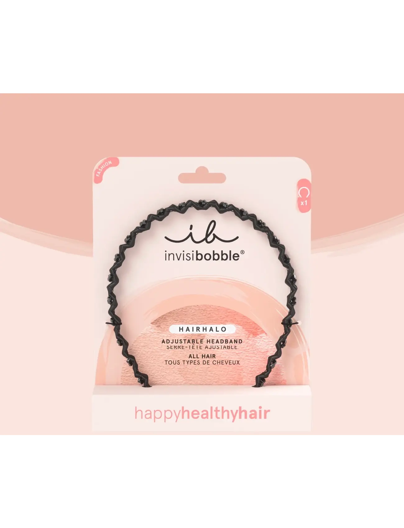 Invisibobble - Invisibobble Hairhalo Black Sparkle - clear - 1